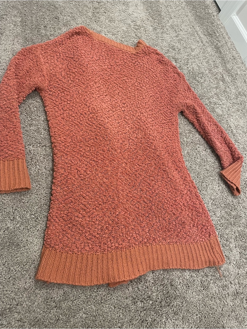 Chunky Open-Front Cardigan - Picture 6 of 6